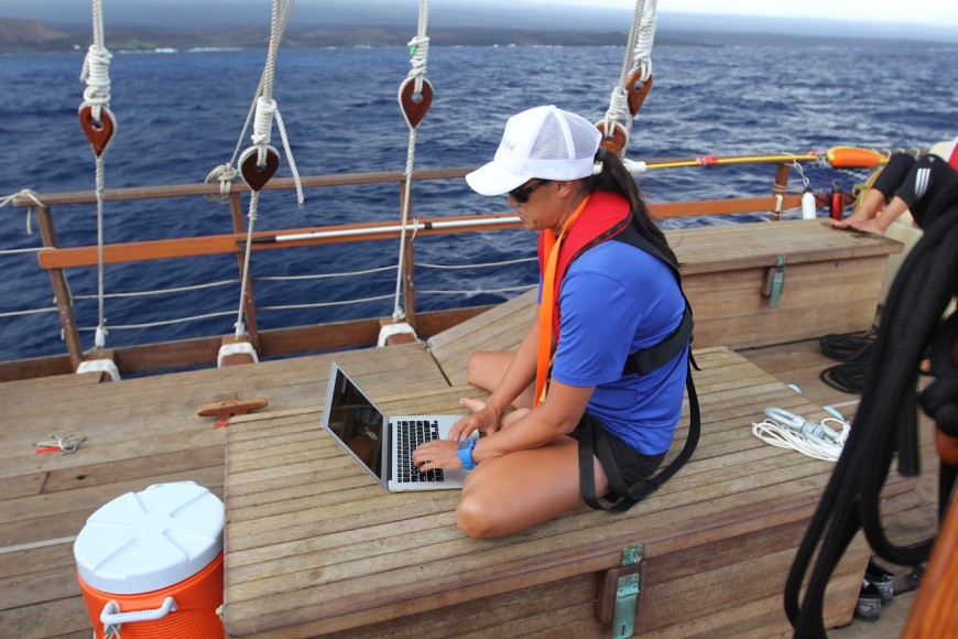 Haunani Blogging