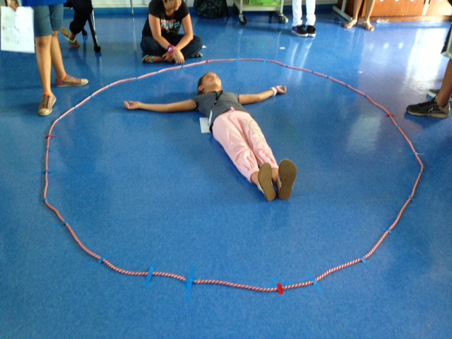Photo 3 KMS Student in Star Compass