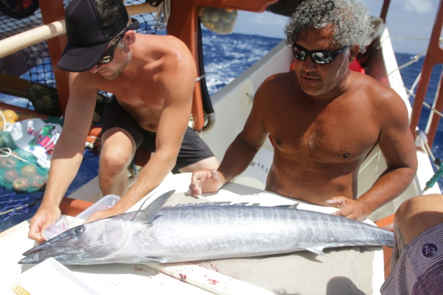 Hikianalia Day 5 ono caught