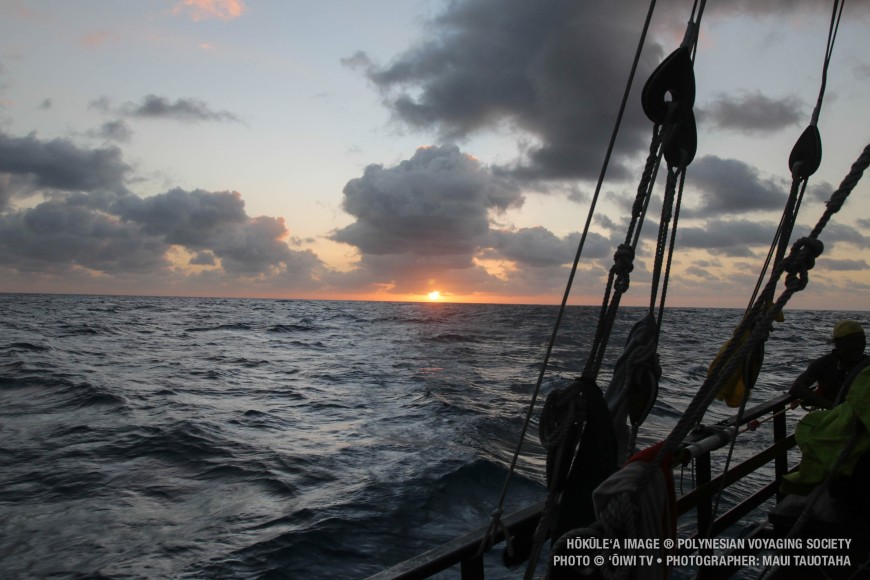 Sunset in the ITCZ
