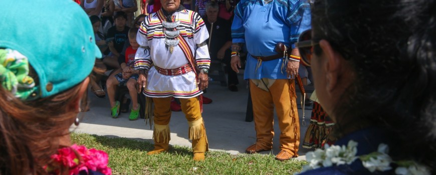 Seminole Tribe welcoming Hōkūleʻa and her crew